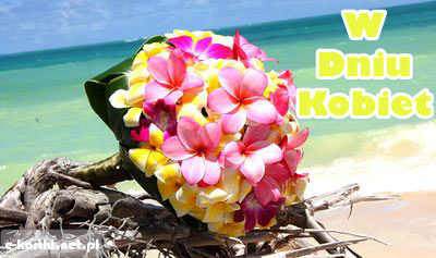 Bukiet na brzegu 8 marca